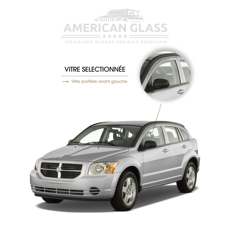 VITRE PORTIÈRE AVANT GAUCHE DODGE CALIBER 2006-2012