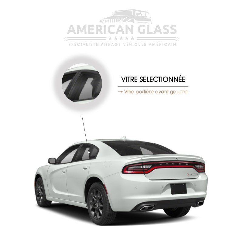 VITRE PORTIÈRE ARRIÈRE GAUCHE DODGE CHARGER 2015-2024