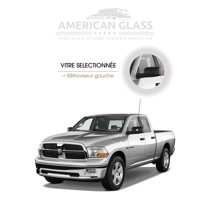 RÉTROVISEUR GAUCHE A PEINDRE ORIGINE DODGE RAM 1500 2009-2013