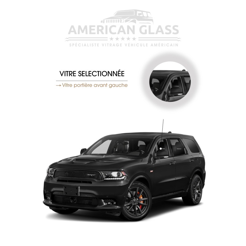 VITRE PORTIÈRE AVANT GAUCHE DODGE DURANGO 2015-2024