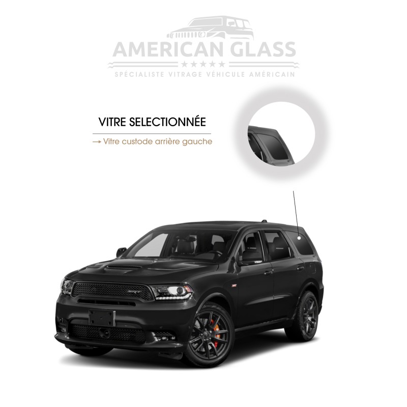 VITRE CUSTODE ARRIÈRE GAUCHE DODGE DURANGO 2015-2024