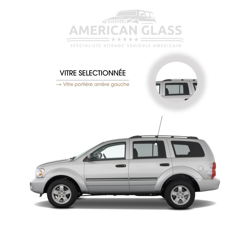 VITRE PORTIÈRE ARRIÈRE GAUCHE DODGE DURANGO 2007-2009