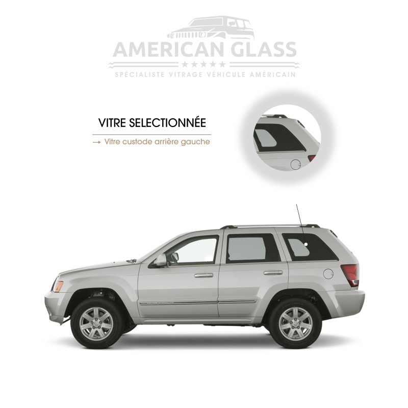 VITRE CUSTODE ARRIÈRE GAUCHE JEEP GRAND CHEROKEE 2005-2010