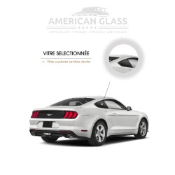 VITRE CUSTODE ARRIÈRE DROITE FORD MUSTANG 2015-2023