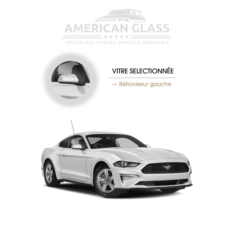 RÉTROVISEUR GAUCHE EN PLASTIQUE FORD MUSTANG 2015-2023