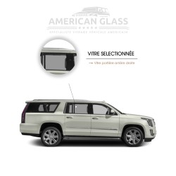 VITRE PORTIÈRE ARRIÈRE DROITE CADILLAC ESCALADE ESV 2015-2020