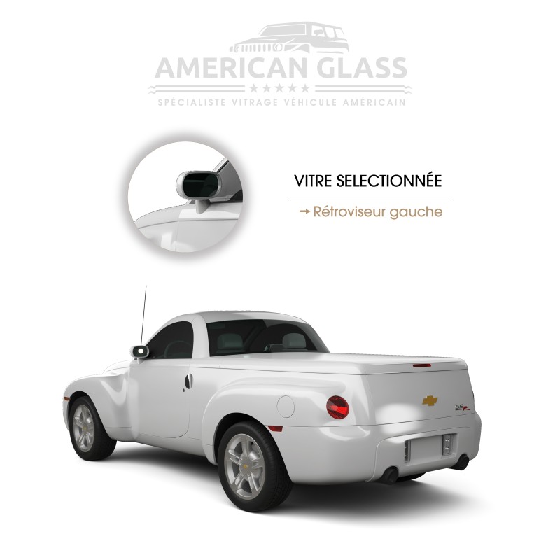 RÉTROVISEUR GAUCHE A PEINDRE CHEVROLET SSR 2003-2006