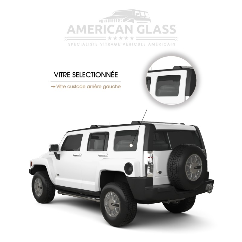 VITRE CUSTODE ARRIÈRE GAUCHE HUMMER H3 2006-2010