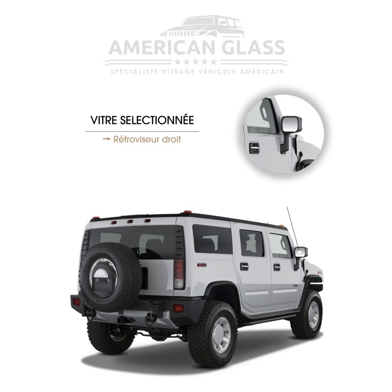 RÉTROVISEUR DROIT HUMMER H2 2003-2006