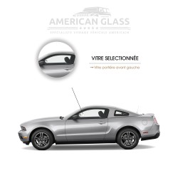 VITRE PORTIÈRE AVANT GAUCHE FORD MUSTANG 2005-2009