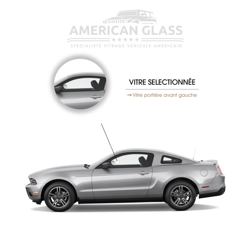 VITRE PORTIÈRE AVANT GAUCHE FORD MUSTANG 2005-2009