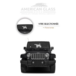 PARE-BRISE JEEP WRANGLER 5...