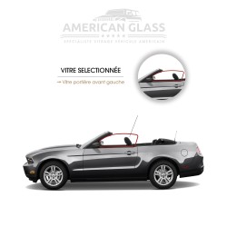 VITRE PORTIÈRE AVANT GAUCHE FORD MUSTANG CABRIOLET 2010-2014