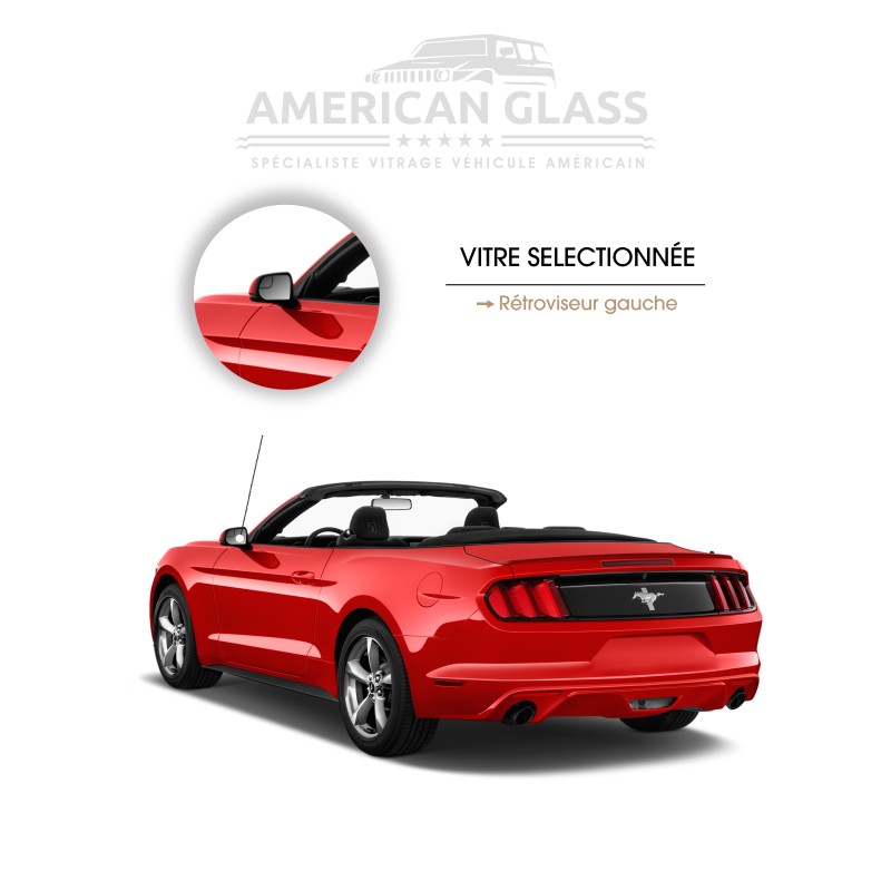 RÉTROVISEUR GAUCHE MUSTANG CABRIOLET 2015-2023