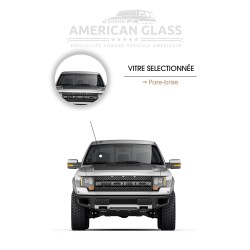 PARE-BRISE FORD F-150 SVT RAPTOR 2010-2015