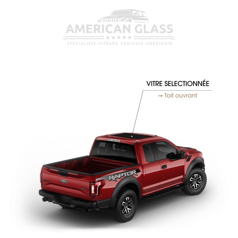 VITRE TOIT OUVRANT F-150 RAPTOR 2016-2021