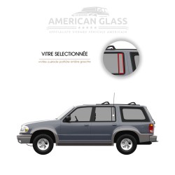 VITRE CUSTODE PORTIÈRE ARRIÈRE GAUCHE FORD EXPLORER 1995-2001