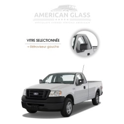 RÉTROVISEUR GAUCHE A PEINDRE ORIGINE FORD F-150 SUPER CAB 2004-2008