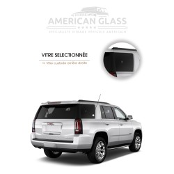 VITRE CUSTODE ARRIÈRE DROITE GMC YUKON 2015-2019