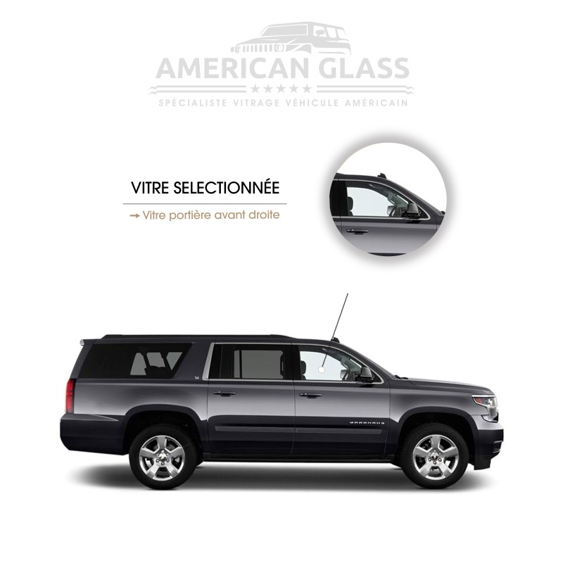 VITRE PORTIÈRE AVANT DROITE GMC YUKON XL 2015-2019