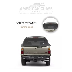 LUNETTE ARRIÈRE GMC YUKON...