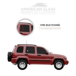 VITRE CUSTODE PORTIÈRE ARRIÈRE DROITE JEEP CHEROKEE KJ 2002-2009