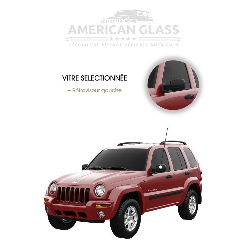 RÉTROVISEUR GAUCHE PLASTIQUE JEEP CHEROKEE KJ 2002-2009