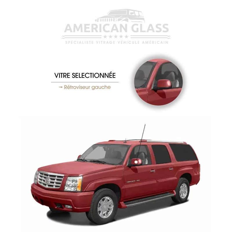 RÉTROVISEUR GAUCHE EN PLASTIQUE CADILLAC ESCALADE ESV 2001-2002