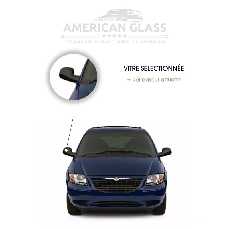 RÉTROVISEUR GAUCHE EN PLASTIQUE CHRYSLER VOYAGER 2001-2007