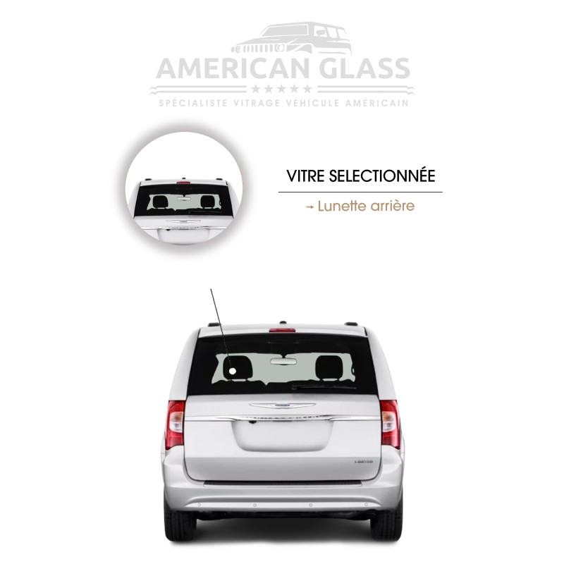 LUNETTE ARRIÈRE CHRYSLER VOYAGER 2012-2015