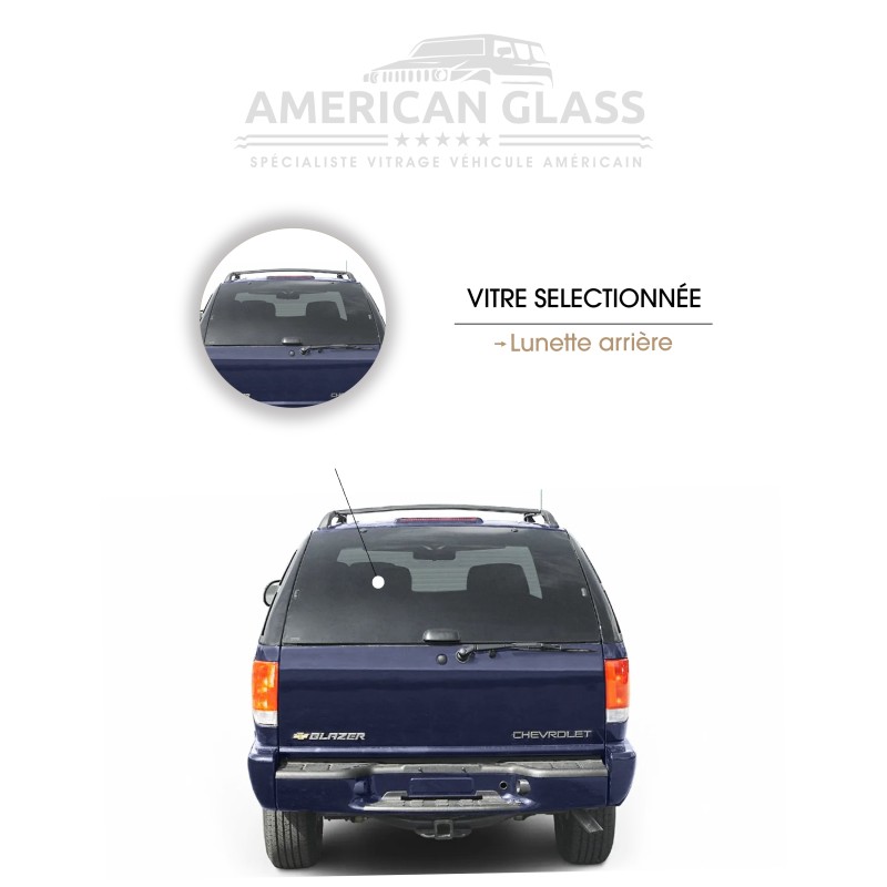 LUNETTE ARRIÈRE CHEVROLET BLAZER ZR 1995-2005