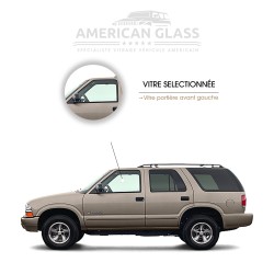 VITRE PORTIÈRE AVANT GAUCHE CHEVROLET BLAZER 1995-2005