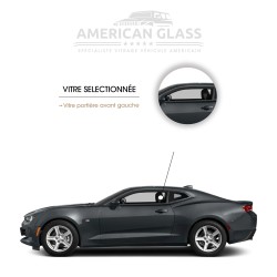 VITRE PORTIÈRE AVANT GAUCHE CHEVROLET CAMARO 2016-2019