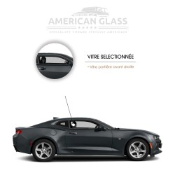 VITRE PORTIÈRE AVANT DROITE CHEVROLET CAMARO 2016-2019