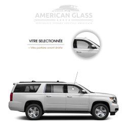 VITRE PORTIÈRE AVANT DROITE CHEVROLET SUBURBAN 2015-2019