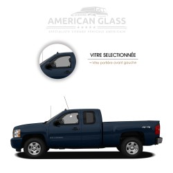 VITRE PORTIÈRE AVANT GAUCHE CHEVROLET SILVERADO EXTENDED CAB 2007-2014