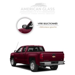 RÉTROVISEUR GAUCHE A PEINDRE ORIGINE CHEVROLET SILVERADO DOUBLE CAB 2014-2016