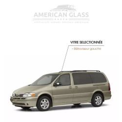 RÉTROVISEUR GAUCHE EN PLASTIQUE CHEVROLET TRANSPORT 1997-2002