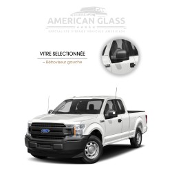 RÉTROVISEUR GAUCHE EN PLASTIQUE FORD F-150 SUPER CAB 2015-2020