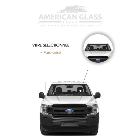 PARE-BRISE FORD F-150 SUPER CAB 2015-2020