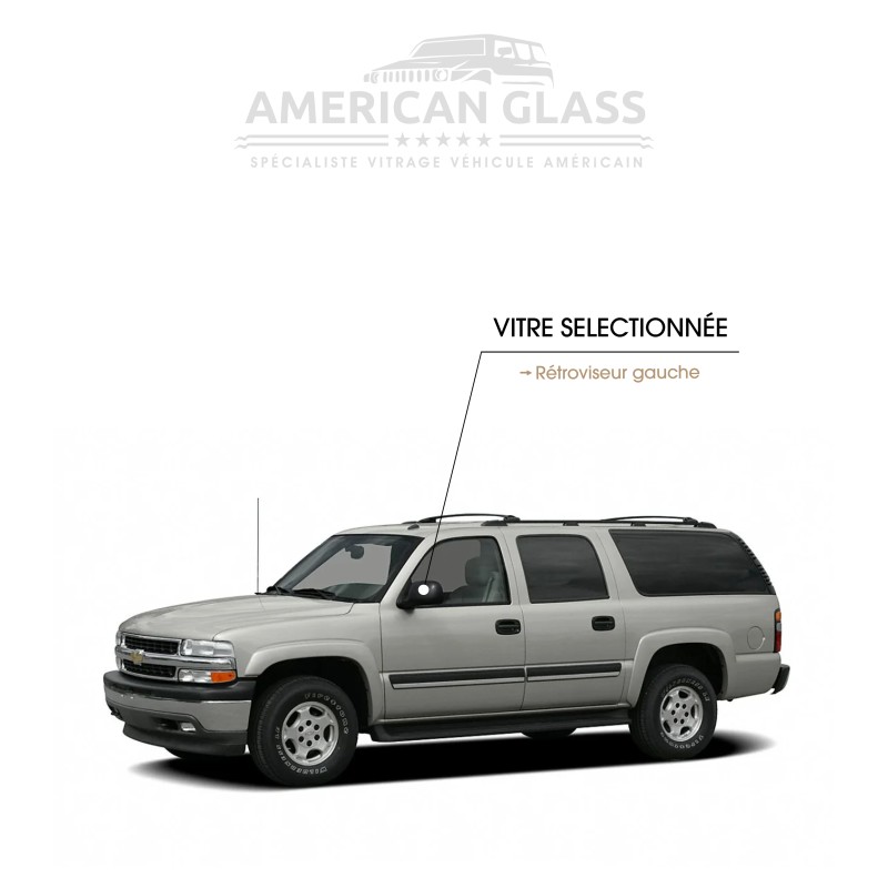 RÉTROVISEUR GAUCHE EN PLASTIQUE CHEVROLET SUBURBAN 2003-2006