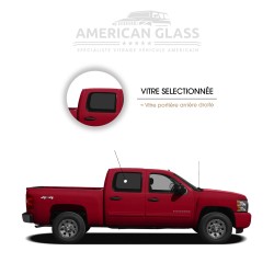 VITRE PORTIÈRE ARRIÈRE DROITE CHEVROLET CREW CAB 2007-2014