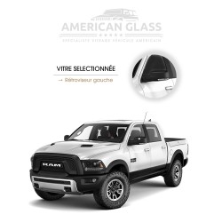 RÉTROVISEUR GAUCHE A PEINDRE ORIGINE DODGE RAM 1500 2014-2018