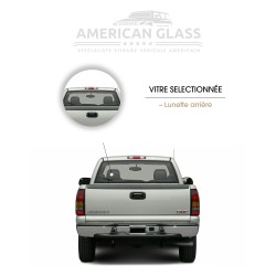 LUNETTE ARRIÈRE GMC SIERRA...