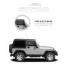 VITRE PORTIÈRE AVANT DROITE JEEP WRANGLER 3 PORTES 1997-2006