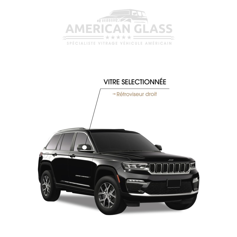 RÉTROVISEUR DROIT JEEP GRAND CHEROKEE 2021-2024