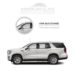 VITRE PORTIÈRE AVANT GAUCHE GMC YUKON 2020-2024