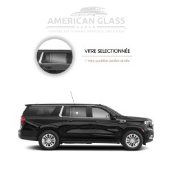 VITRE PORTIÈRE ARRIÈRE DROITE GMC YUKON XL 2020-2024