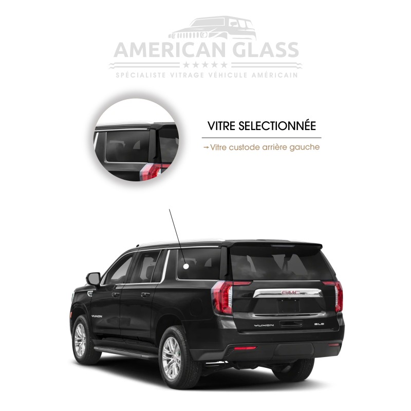 VITRE CUSTODE ARRIÈRE GAUCHE GMC YUKON XL 2020-2024