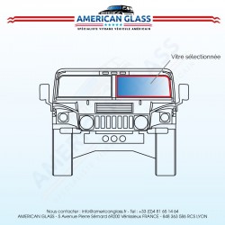 HUMMER H1 PARE BRISE PARTIE...
